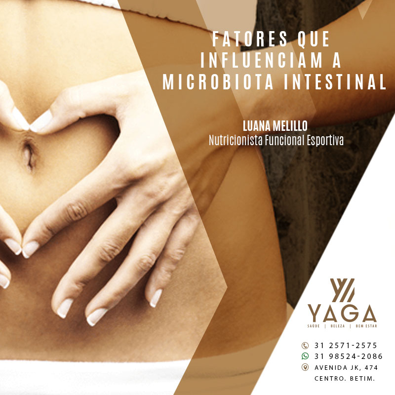 Fatores que influenciam a Microbiota intestinal