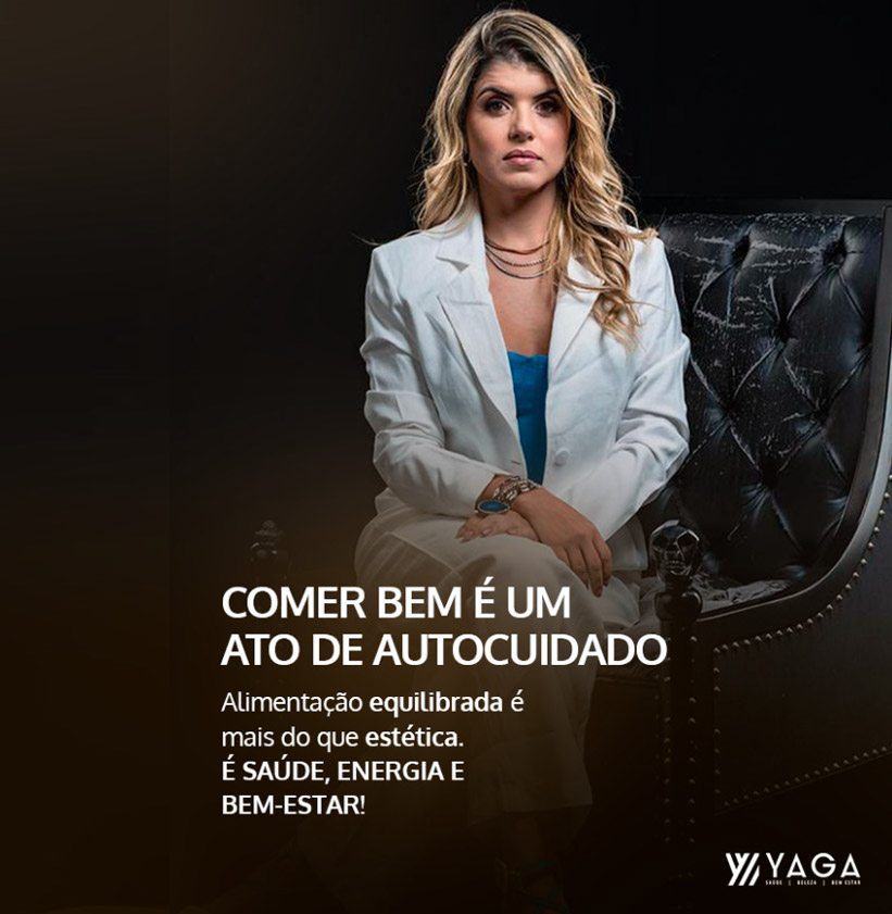 <p>Comer bem é um ato de auto cuidado</p>